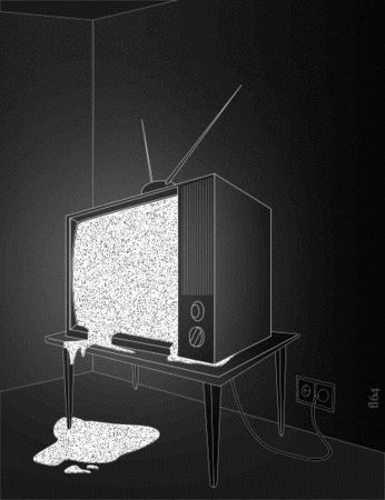 [Arte digital] Leaking TV | ciudad futura